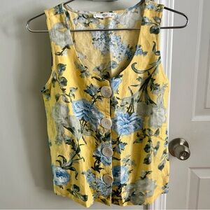 Floral summer sleeveless